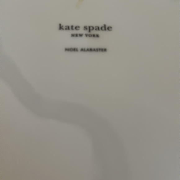 Kate Spade Noel Alabaster Dinner plate - Picture 4 of 11
